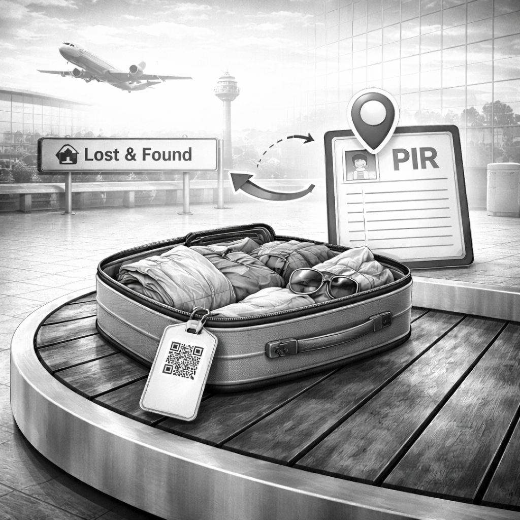 7 Schritte bei Gepäckverlust am Flughafen