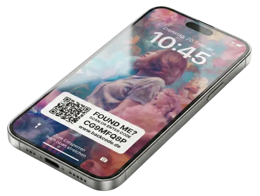 Dein persönliches BackCode Wallpaper für den Sperrbildschirm